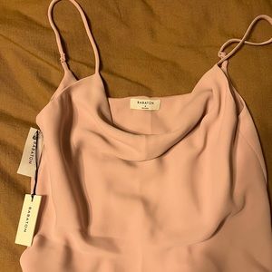 Babaton Isaac cowl neck top, NWT, size small